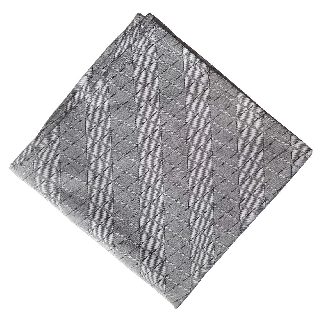 Steel Gray Irian pocket Square